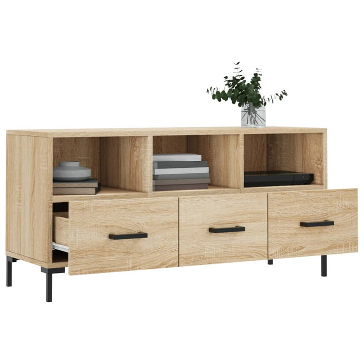 Tv-Bänk 102X36X50 Cm Konstruerat Trä