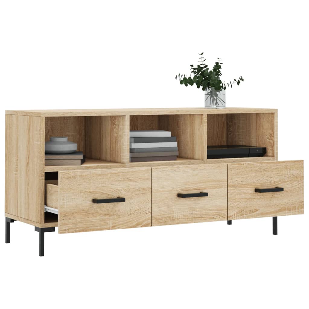 Tv-Bänk 102X36X50 Cm Konstruerat Trä