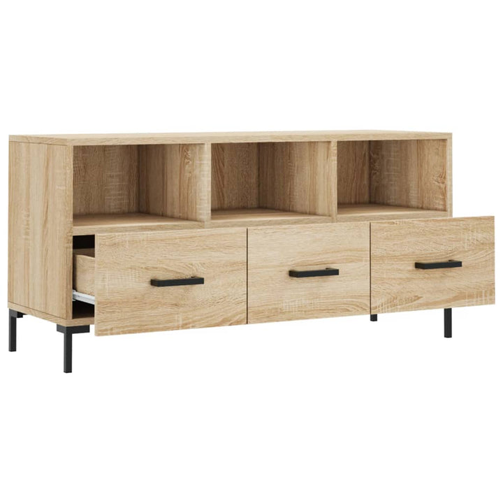 Tv-Bänk 102X36X50 Cm Konstruerat Trä
