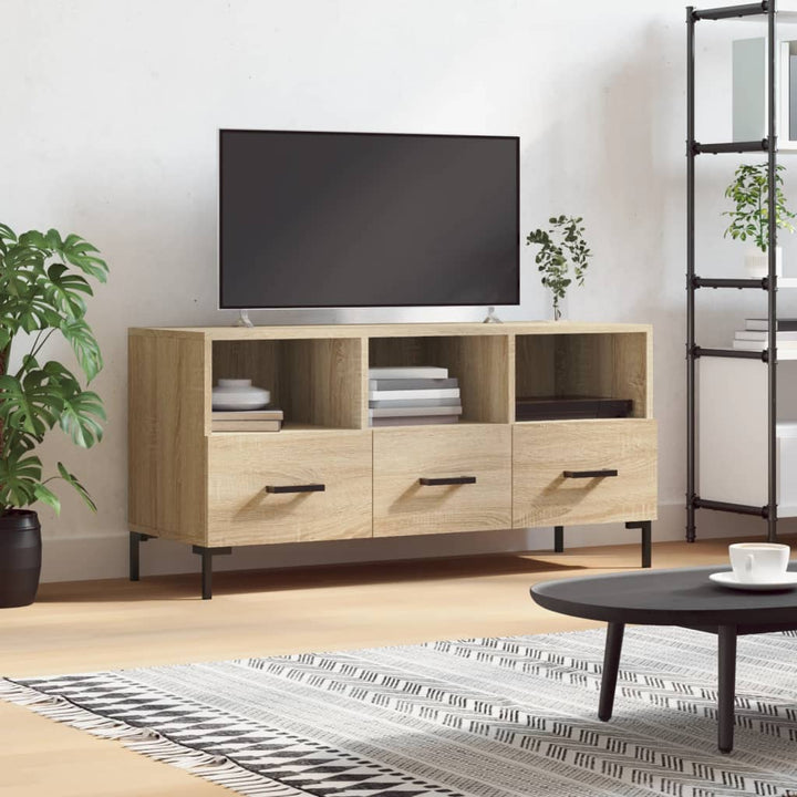 Tv-Bänk 102X36X50 Cm Konstruerat Trä