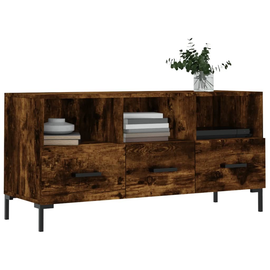 Tv-Bänk 102X36X50 Cm Konstruerat Trä