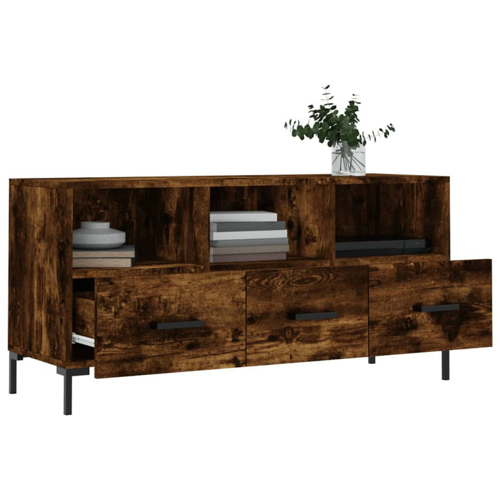 Tv-Bänk 102X36X50 Cm Konstruerat Trä
