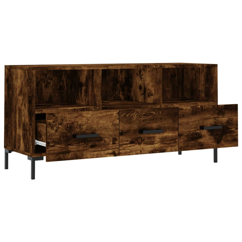 Tv-Bänk 102X36X50 Cm Konstruerat Trä