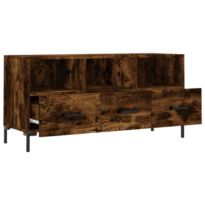 Tv-Bänk 102X36X50 Cm Konstruerat Trä