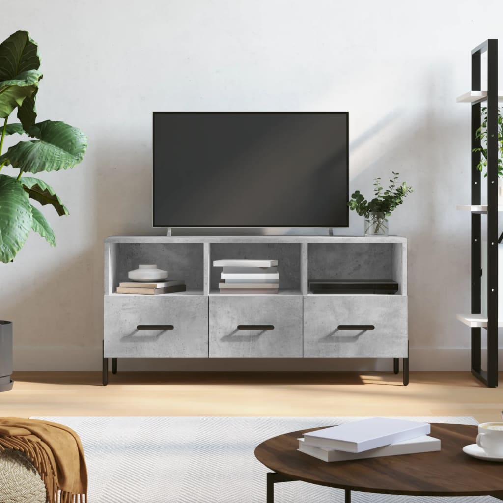 Tv-Bänk 102X36X50 Cm Konstruerat Trä