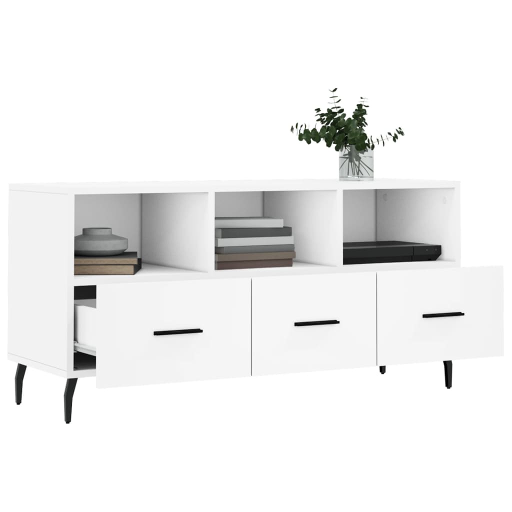 Tv-Bänk 102X36X50 Cm Konstruerat Trä