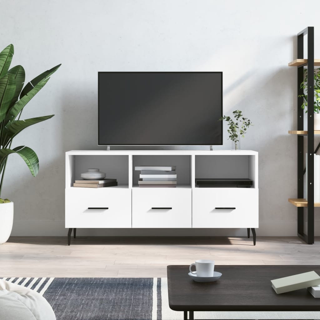 Tv-Bänk 102X36X50 Cm Konstruerat Trä