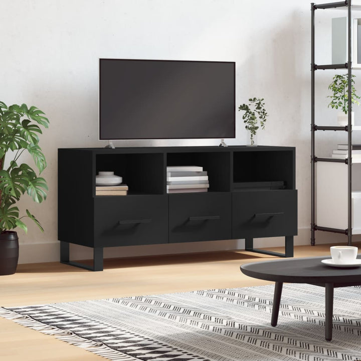 Tv-Bänk 102X36X50 Cm Konstruerat Trä