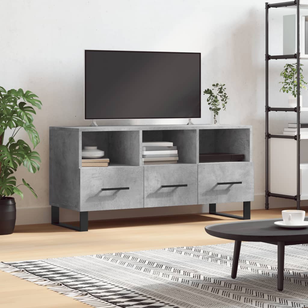 Tv-Bänk 102X36X50 Cm Konstruerat Trä