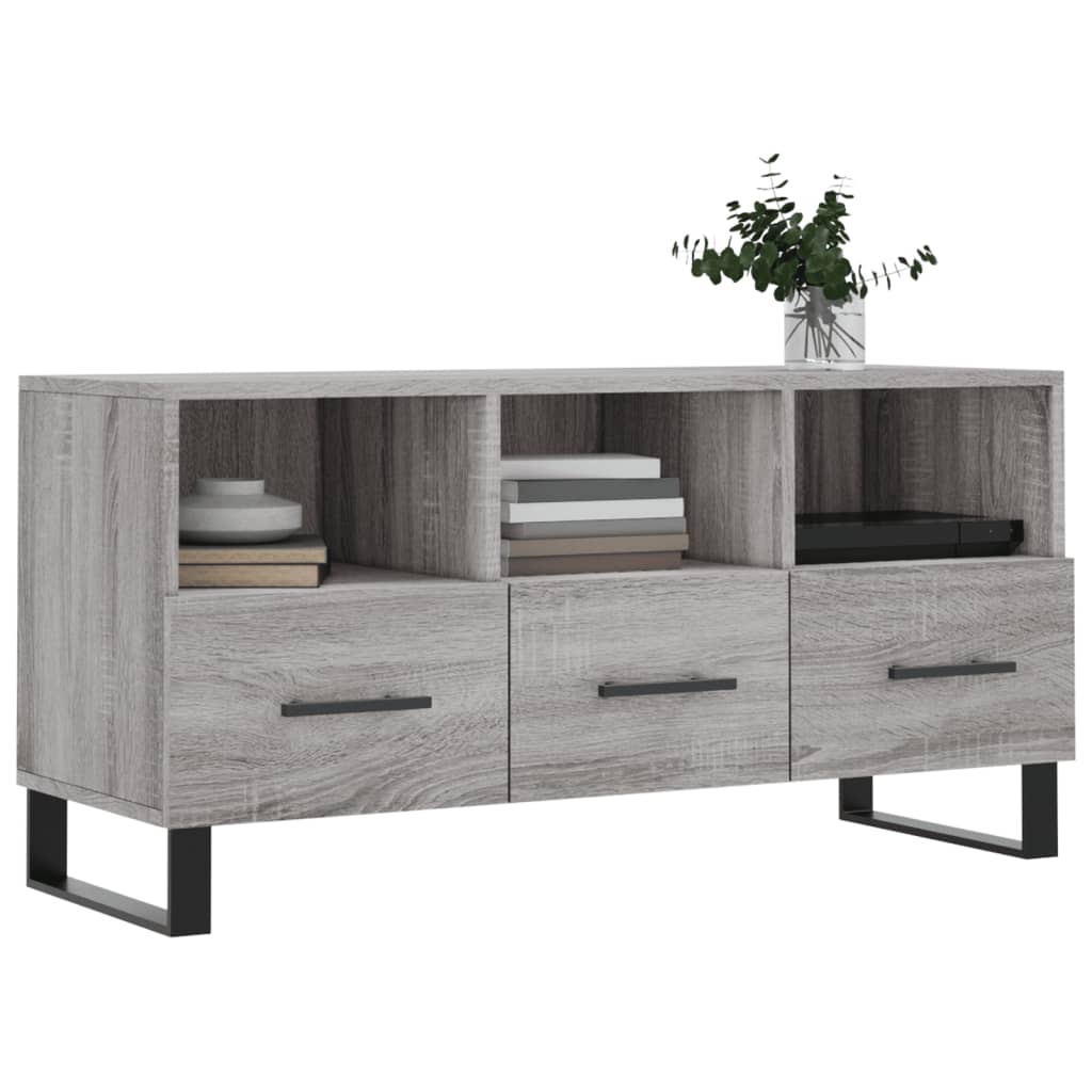 Tv-Bänk 102X36X50 Cm Konstruerat Trä