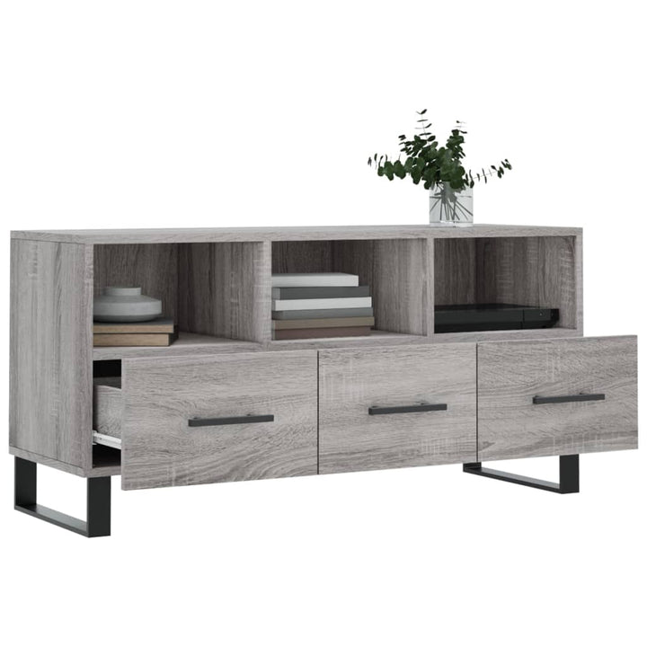 Tv-Bänk 102X36X50 Cm Konstruerat Trä