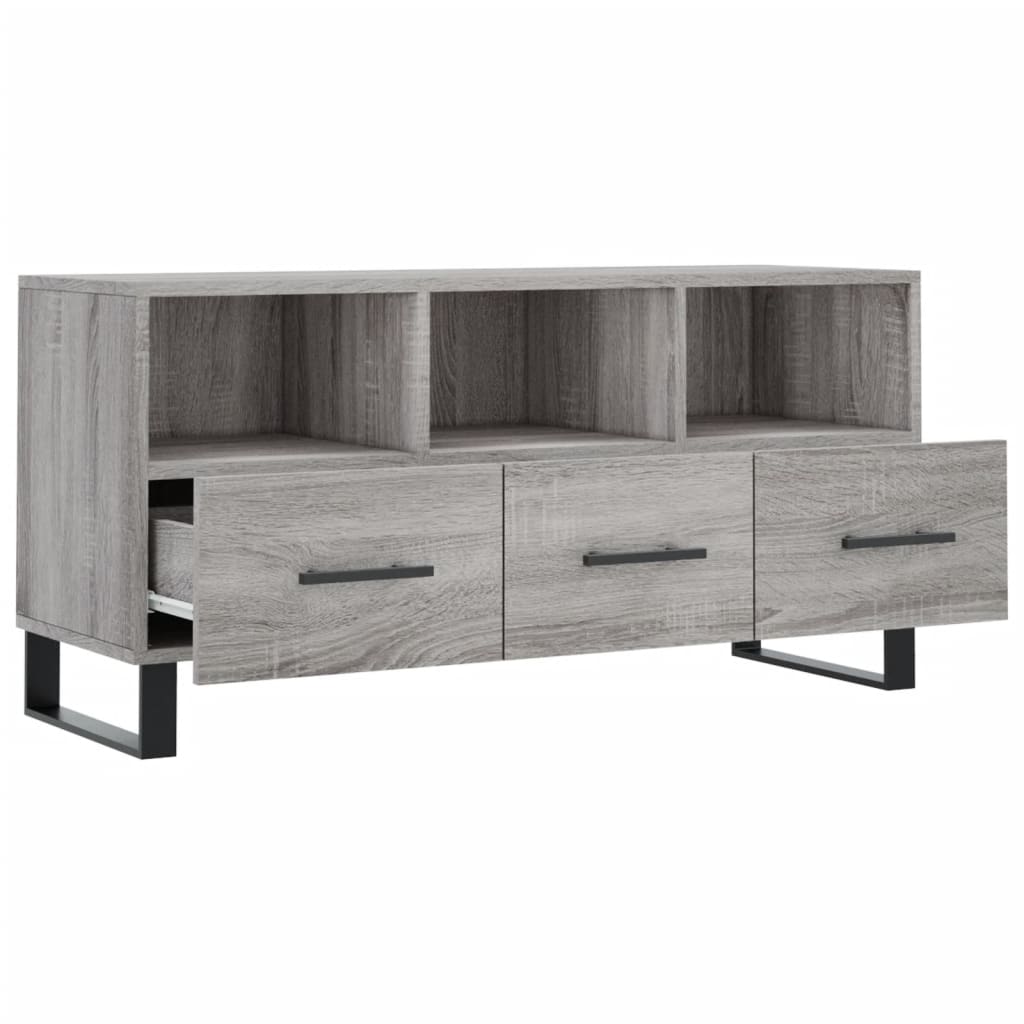 Tv-Bänk 102X36X50 Cm Konstruerat Trä