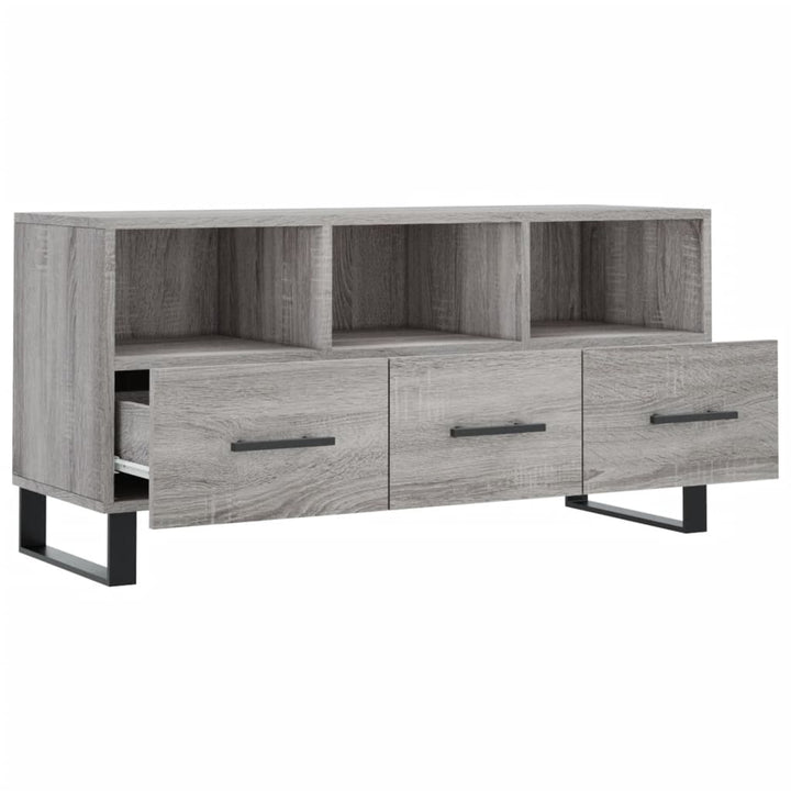 Tv-Bänk 102X36X50 Cm Konstruerat Trä