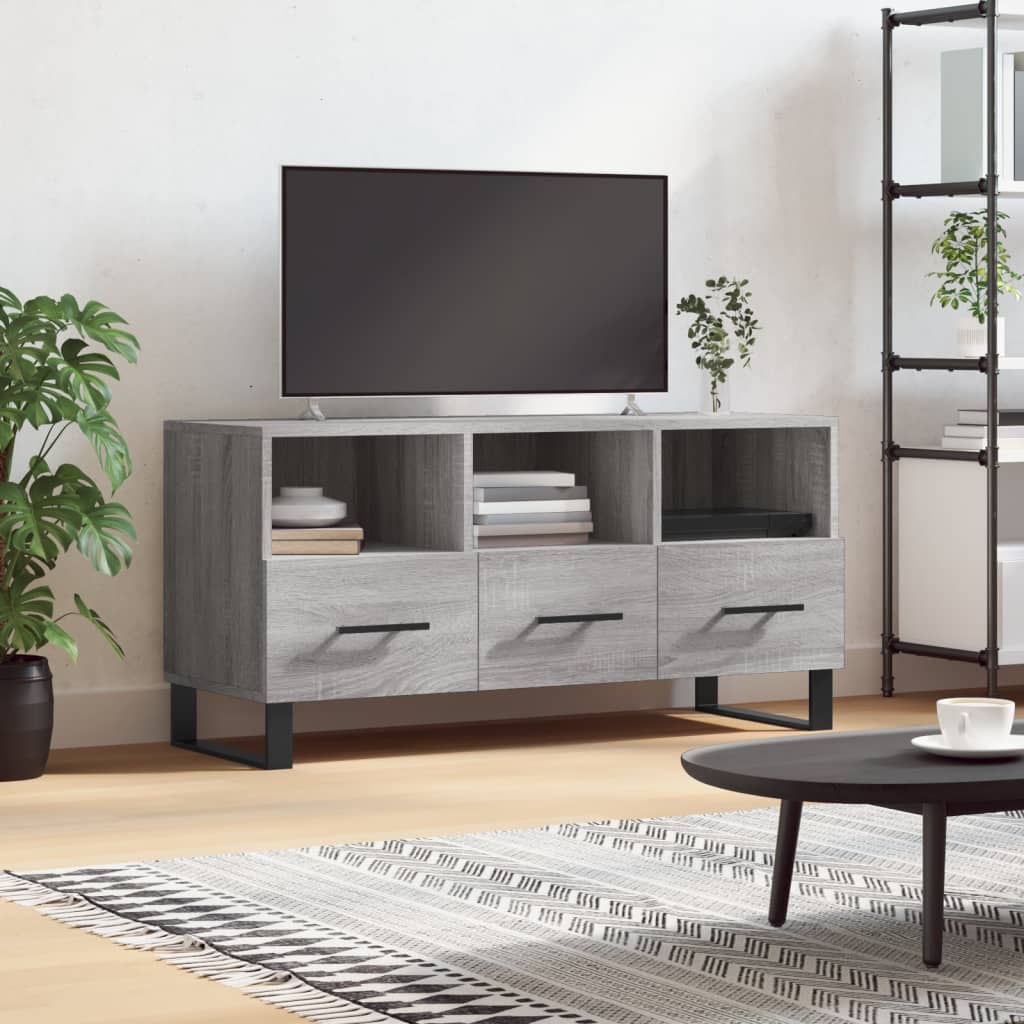 Tv-Bänk 102X36X50 Cm Konstruerat Trä