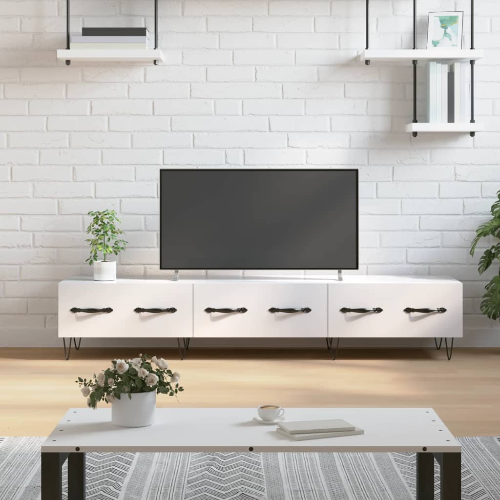Tv-Bänk 150X36X30 Cm Konstruerat Trä