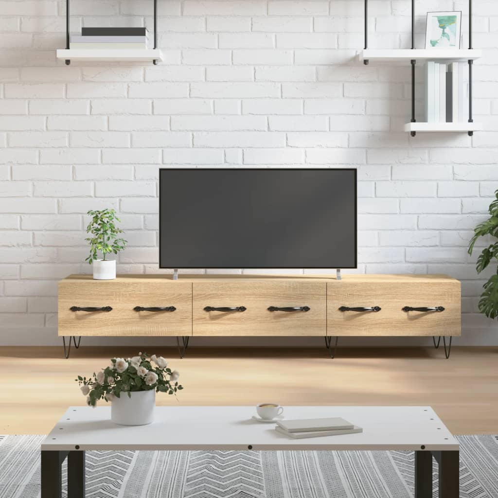 Tv-Bänk 150X36X30 Cm Konstruerat Trä
