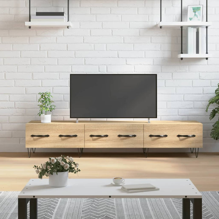 Tv-Bänk 150X36X30 Cm Konstruerat Trä