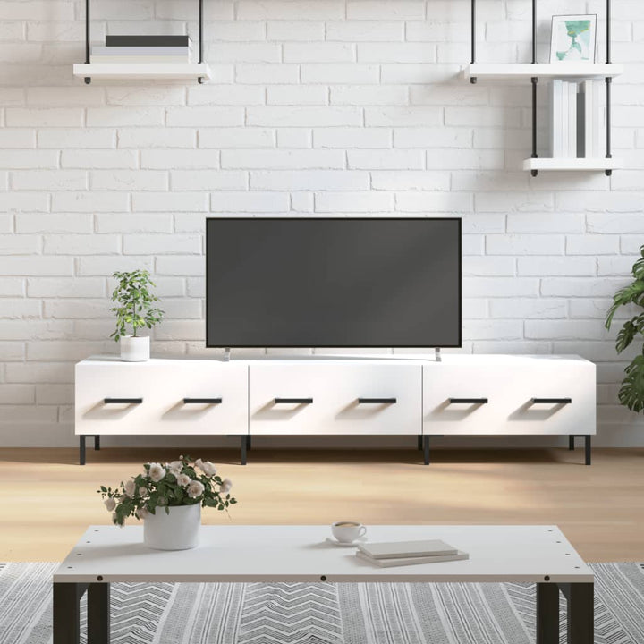 Tv-Bänk 150X36X30 Cm Konstruerat Trä