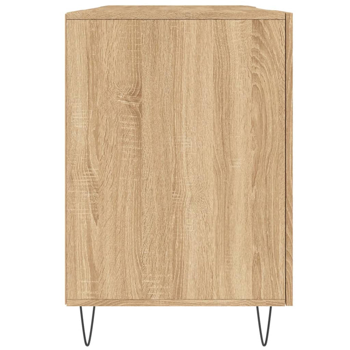 Skrivbord Sonoma-Ek 140X50X75 Cm Konstruerat Trä