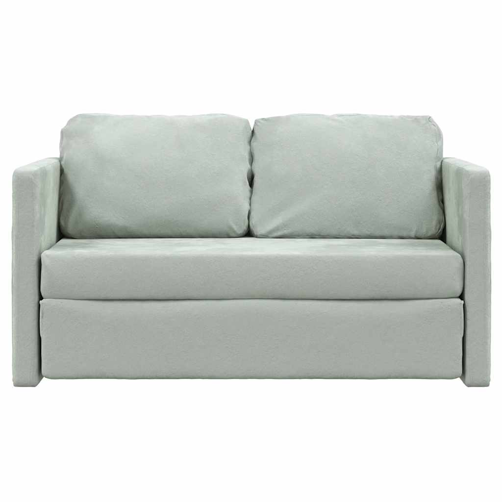 Golvbäddsoffa 2-I-1 122X204X55 Cm Sammet