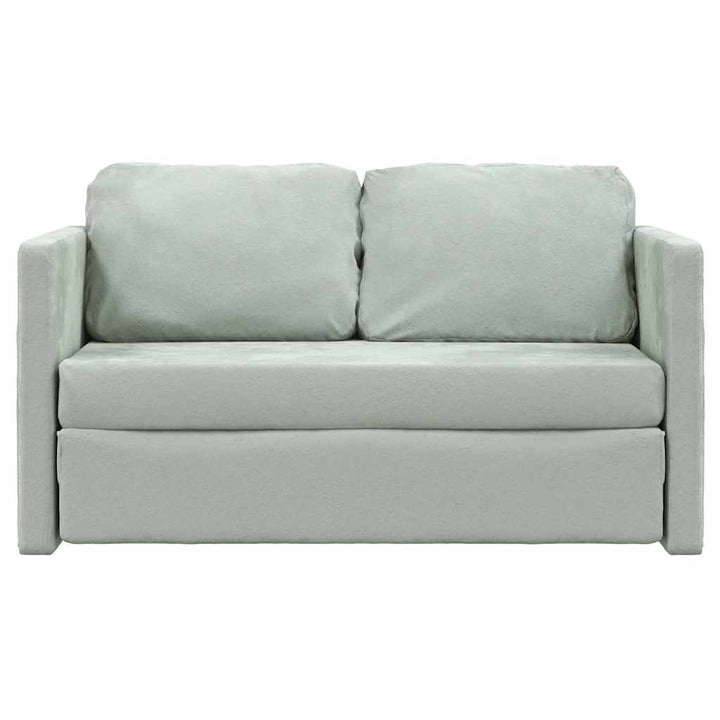 Golvbäddsoffa 2-I-1 122X204X55 Cm Sammet