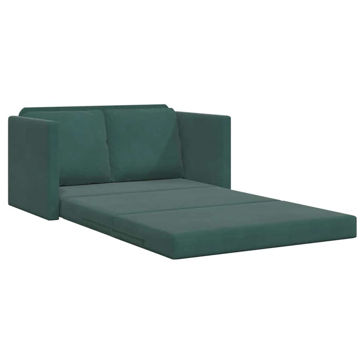Golvbäddsoffa 2-I-1 122X204X55 Cm Sammet