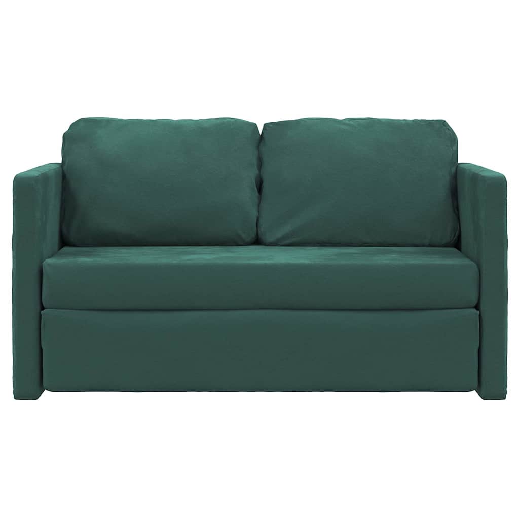 Golvbäddsoffa 2-I-1 122X204X55 Cm Sammet