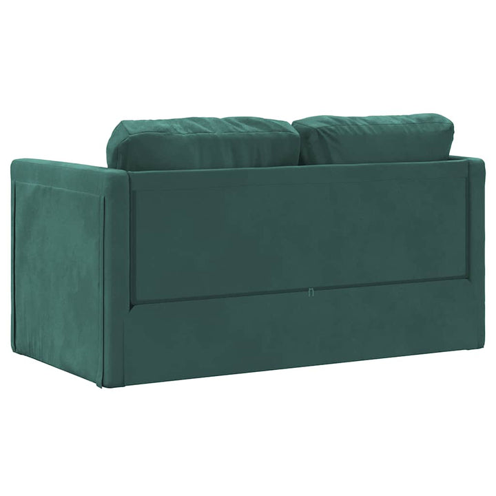 Golvbäddsoffa 2-I-1 122X204X55 Cm Sammet