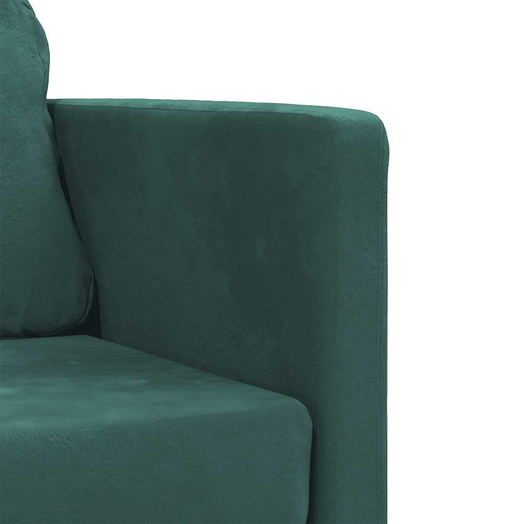 Golvbäddsoffa 2-I-1 122X204X55 Cm Sammet