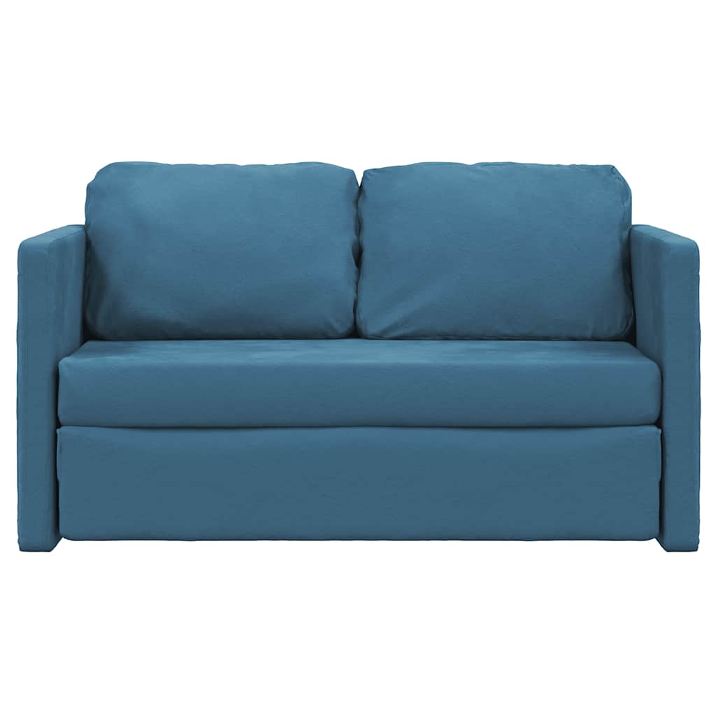 Golvbäddsoffa 2-I-1 122X204X55 Cm Sammet