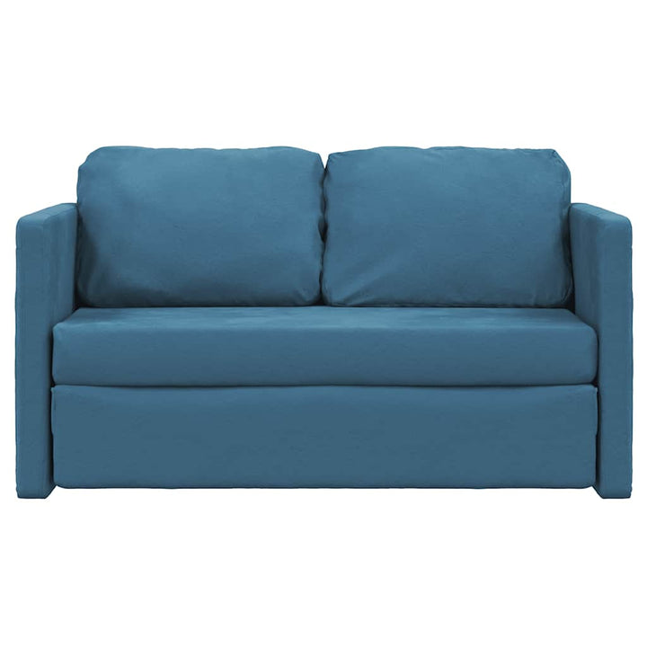 Golvbäddsoffa 2-I-1 122X204X55 Cm Sammet