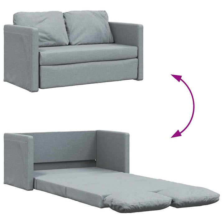 Golvbäddsoffa 2-I-1 112X174X55 Cm Tyg