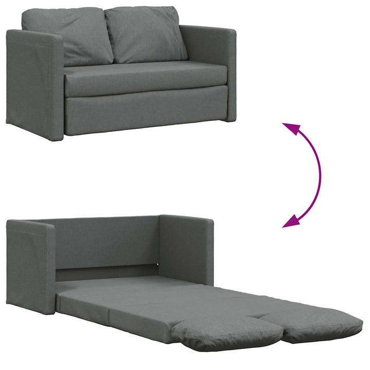 Golvbäddsoffa 2-I-1 112X174X55 Cm Tyg