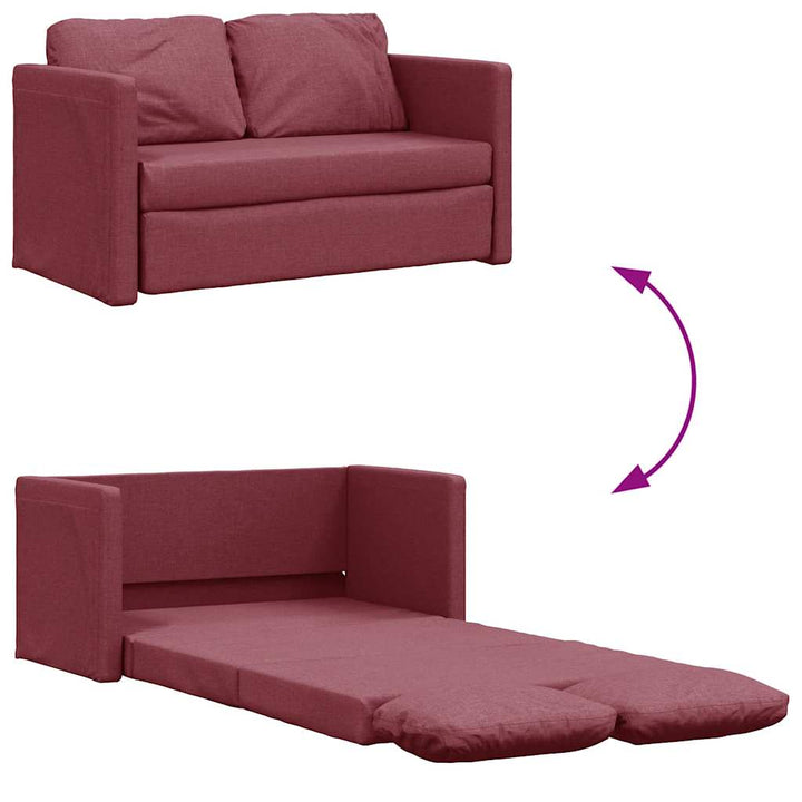 Golvbäddsoffa 2-I-1 112X174X55 Cm Tyg