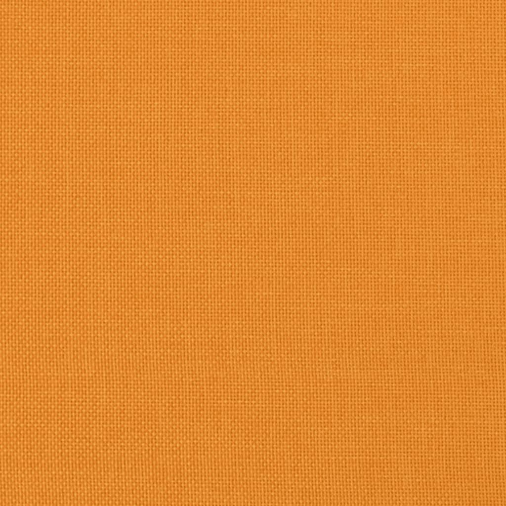 Golvbäddsoffa 2-I-1 Mörkgul 112X174X55 Cm Tyg