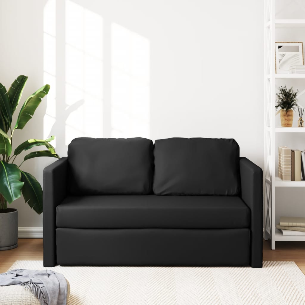 Golvbäddsoffa 2-I-1 112X174X55 Cm Konstläder