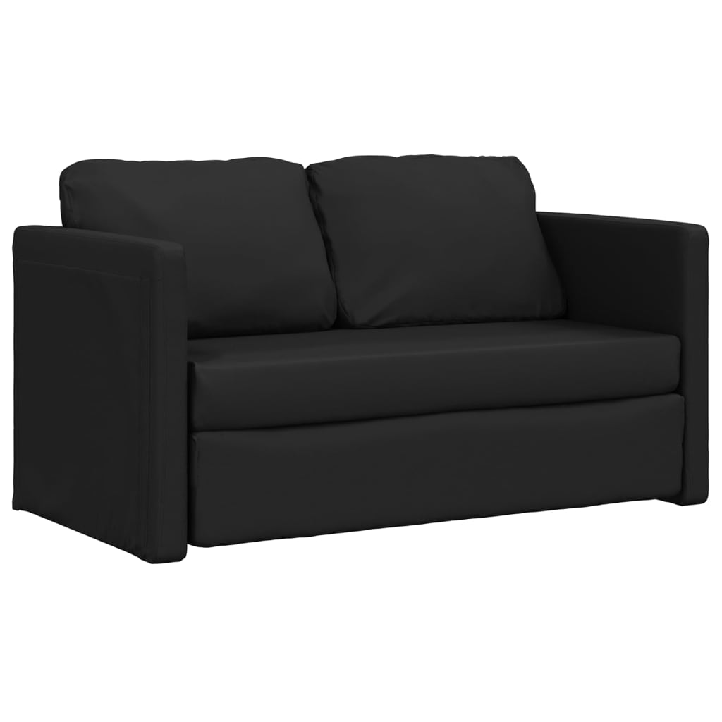 Golvbäddsoffa 2-I-1 112X174X55 Cm Konstläder