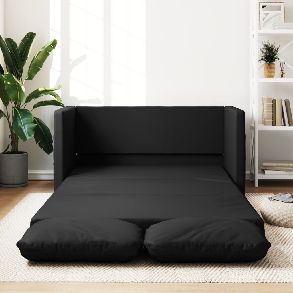Golvbäddsoffa 2-I-1 112X174X55 Cm Konstläder