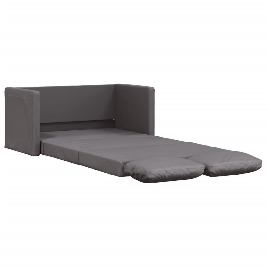 Golvbäddsoffa 2-I-1 112X174X55 Cm Konstläder
