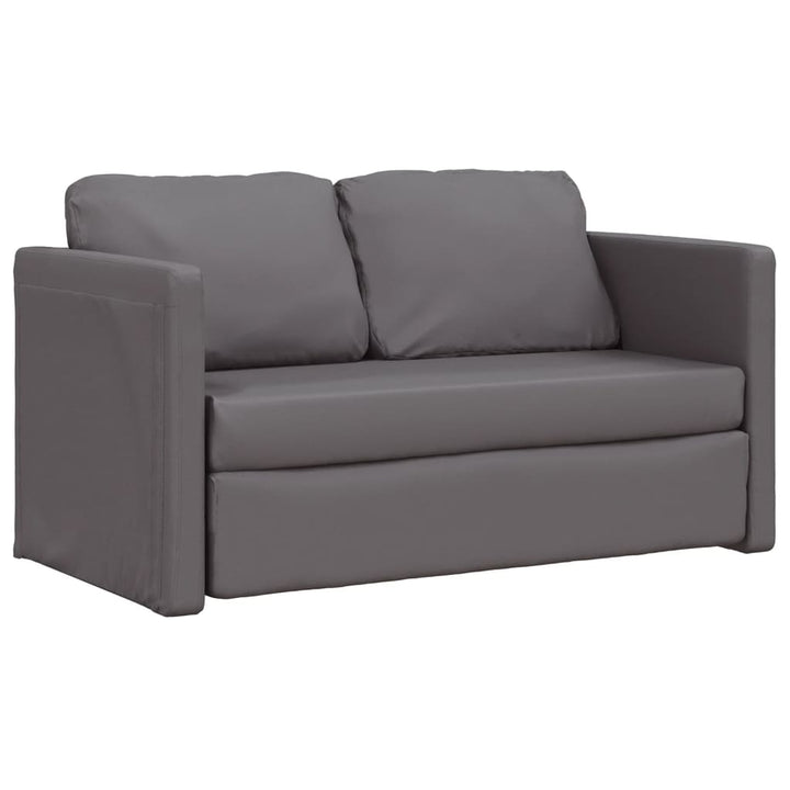 Golvbäddsoffa 2-I-1 112X174X55 Cm Konstläder