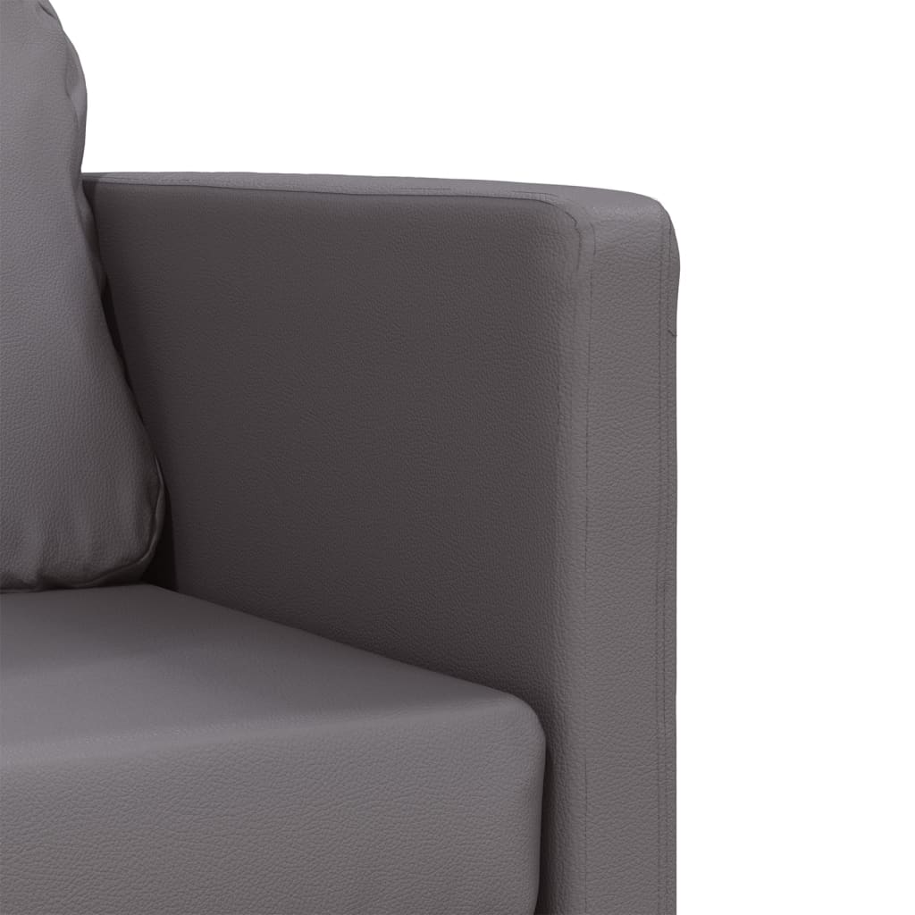 Golvbäddsoffa 2-I-1 112X174X55 Cm Konstläder