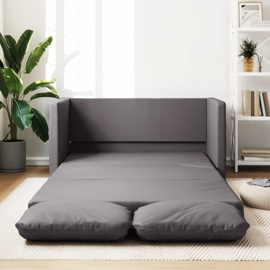 Golvbäddsoffa 2-I-1 112X174X55 Cm Konstläder