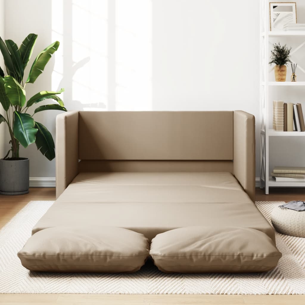 Golvbäddsoffa 2-I-1 112X174X55 Cm Konstläder