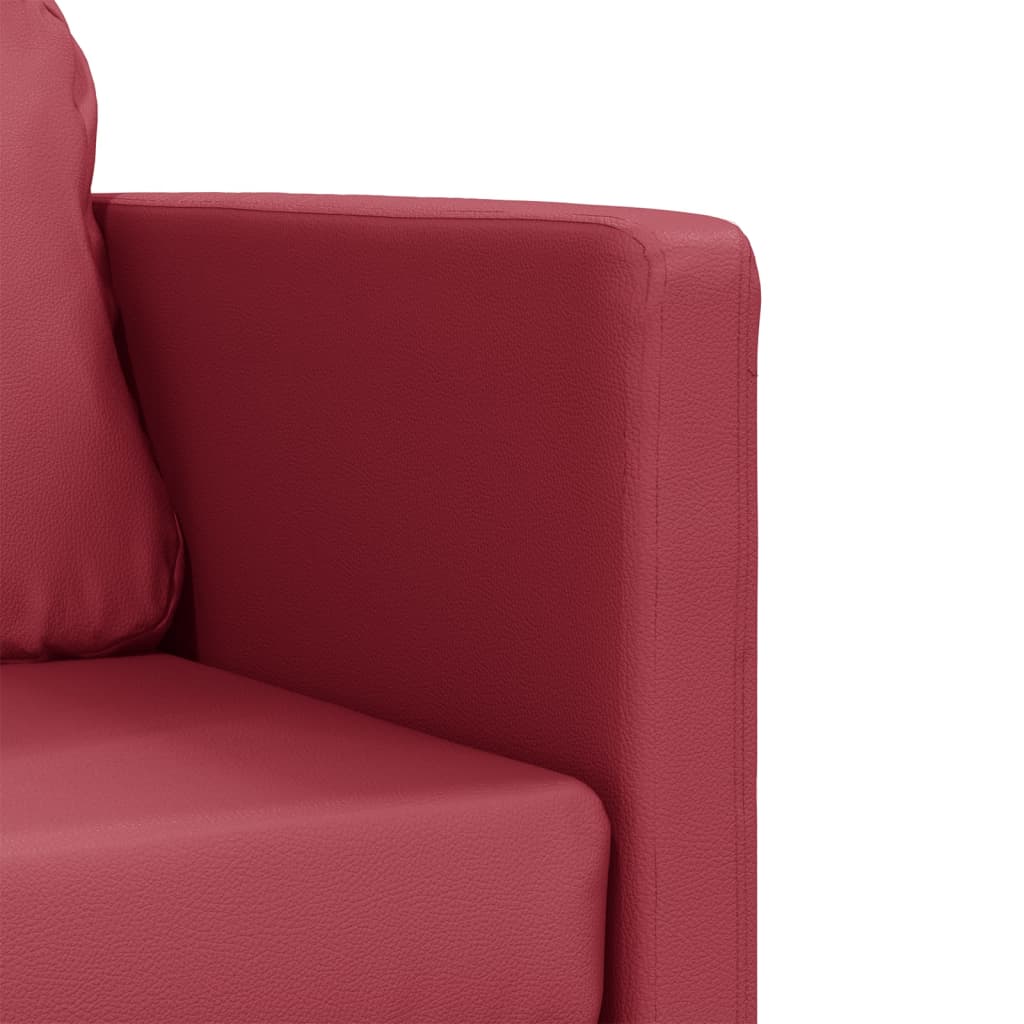 Golvbäddsoffa 2-I-1 112X174X55 Cm Konstläder