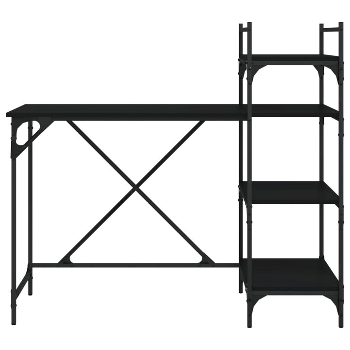 Datorskrivbord Med Hyllor 120X47X109 Cm