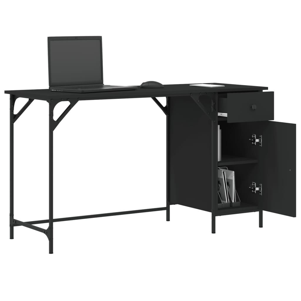 Datorbord 131X48X75 Cm Konstruerat Trä