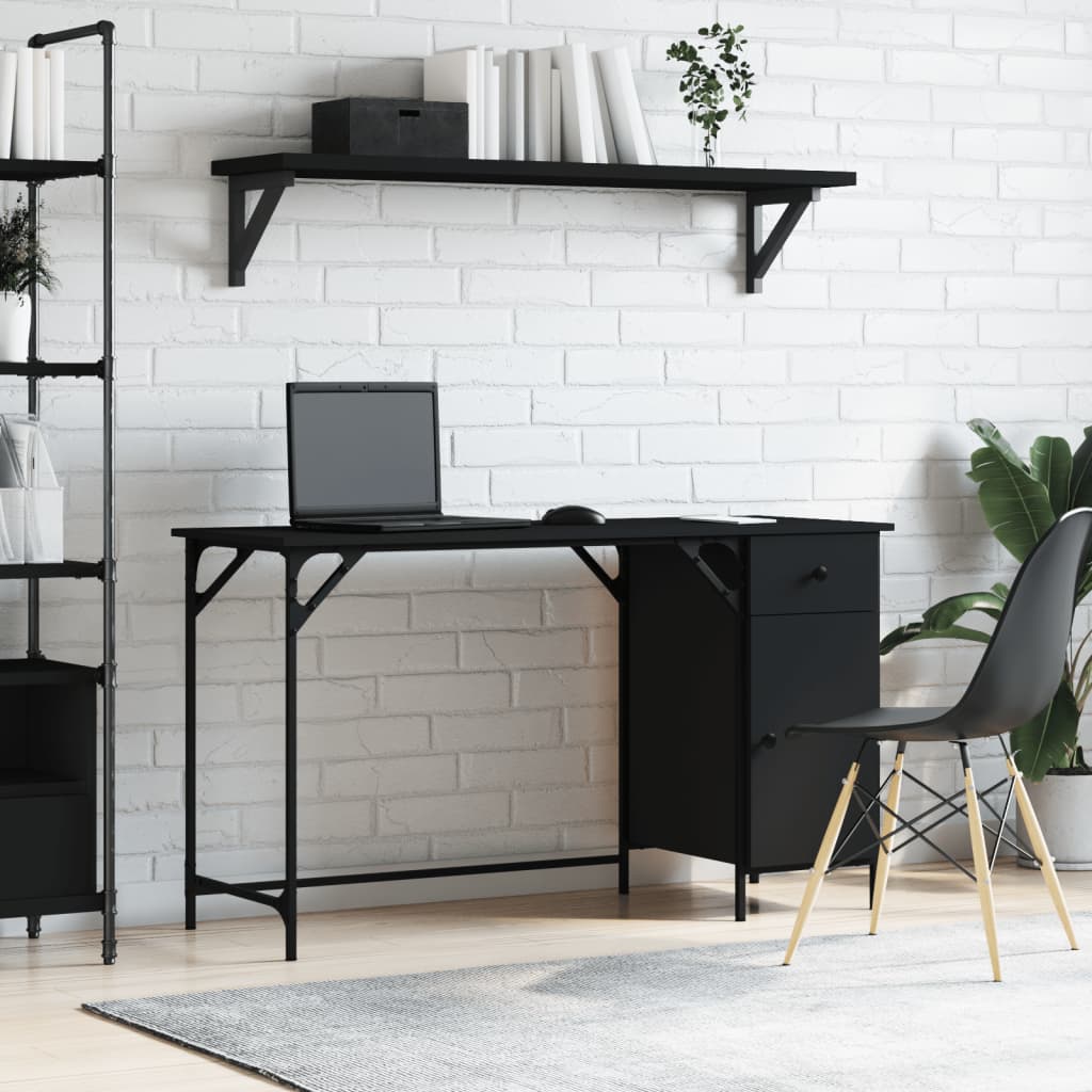 Datorbord 131X48X75 Cm Konstruerat Trä