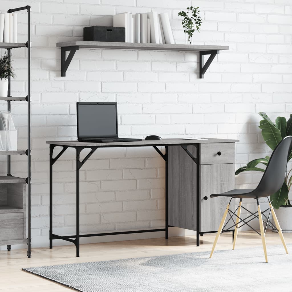 Datorbord 131X48X75 Cm Konstruerat Trä