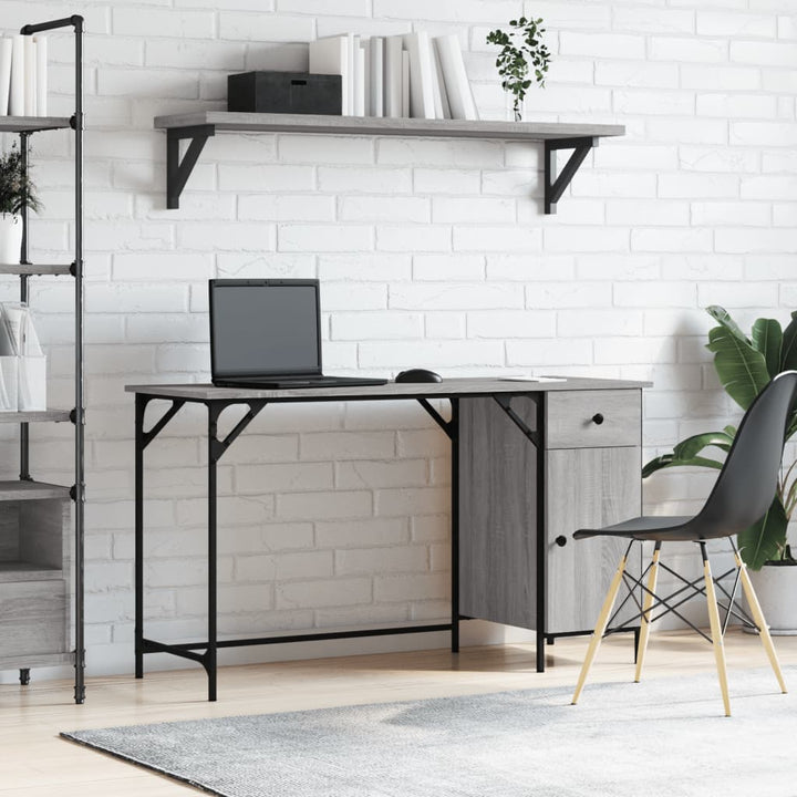 Datorbord 131X48X75 Cm Konstruerat Trä
