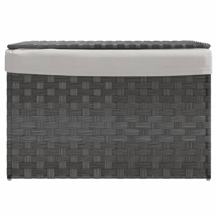 Tvättkorg Med Lock 55,5X35X34 Cm Konstrotting